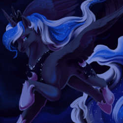 theponyartcollection:  Luna by ~Silverbirch 