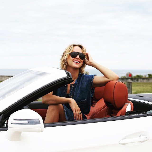 stylishblogger:  Drove #OutThere to #Montauk this weekend in a ferocious little @mercedesbenz