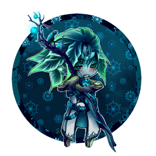 Mini Silabus A gift for a friend, a chibi of his sylvari Silabus. His support throughout the years h