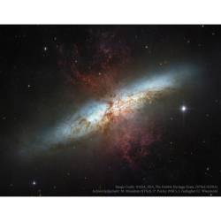 M82: Galaxy with a Supergalactic Wind #nasa #esa #hubbleheritageteam