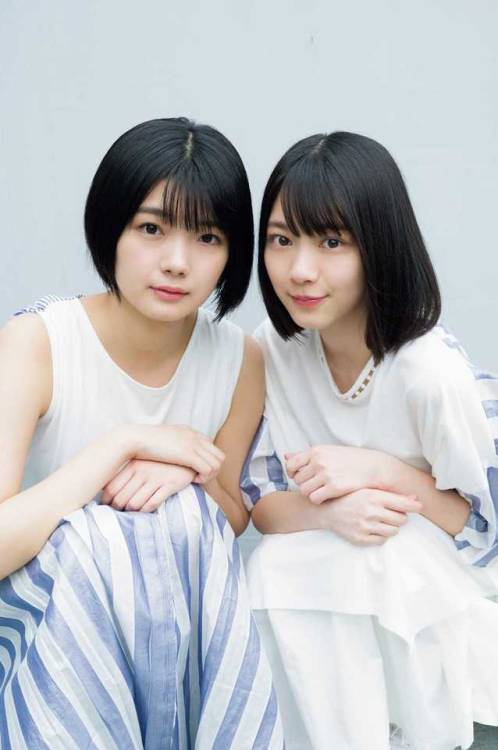 森田ひかる + 藤吉夏鈴 × 週刊少年サンデー 2019 No.34