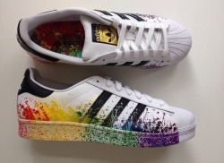 freshtastics:  adidas Originals “Pride” Pack Superstars