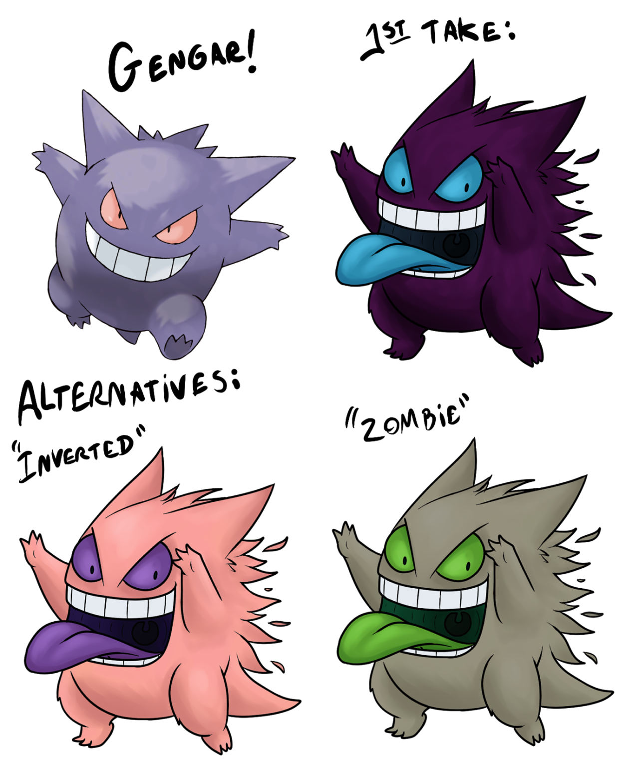 I Don't Know What I'm Doing — I wish Shiny Gengar retained those