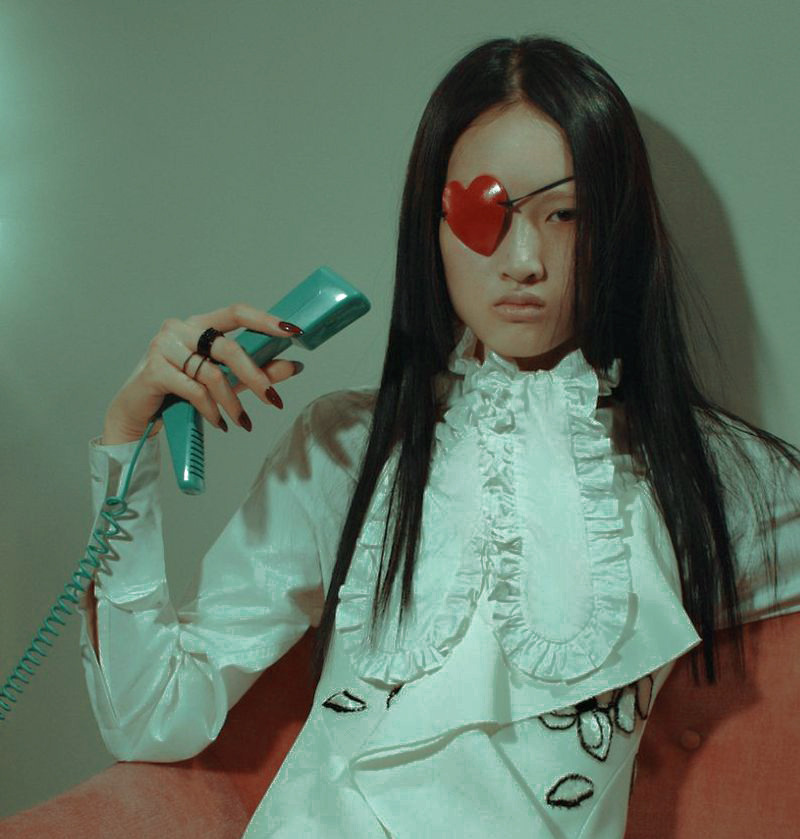 driflloon:the overlook hotel: jing wen for garage magazine fall / winter 2018