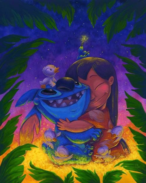 martinhsu:  Prince Bambi depicts a coming-of-age tale paying respect and gratitude to family and friends on our journey of self-discovery. Lilo & Stitch’s Family Gathering celebrates the meaning of O’hana and families big and small. Two of my