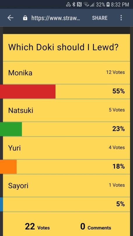 The people have spokenAs a Sayori man, I’m offended