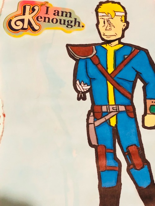 Someone Said My Vault Dweller Look Like Ryan Gosling And Now I Can Never Unseen It
