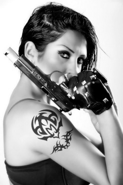 girlandguns:  Girl With Gun  http://girls-andguns.blogspot.com/