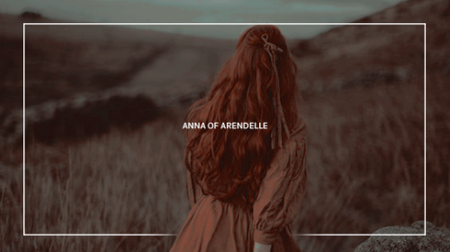 herondaleswilliam: a for anna chosen by @morgana-pendragon “For the first time in forever, not