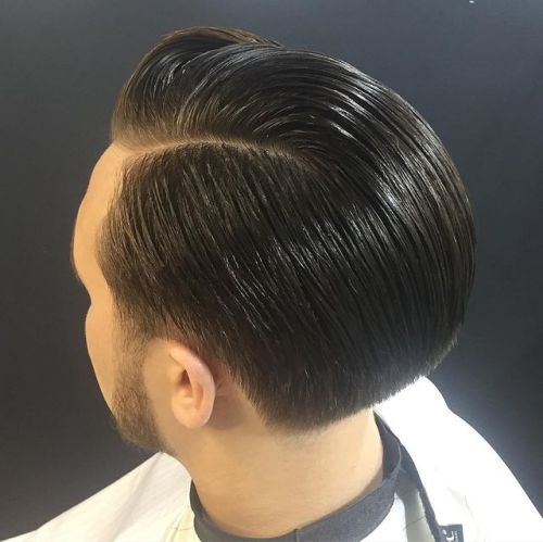 Nice and smooth pompadour styled with Suavecito Pomade @gavrillazzz