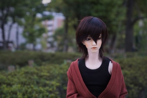 keith BJD cosplay test! i really wish i’d given him a better face up, and the difference betwe