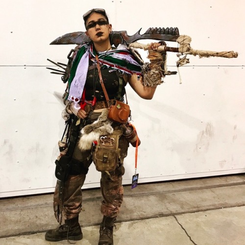 Post Apocalyptic costumes for lvlup expo last month!  These are original costumes that I came up wit