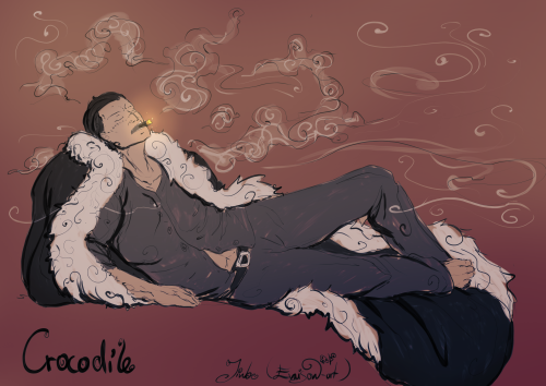 ask-jinbe-chan: (8/10 of my 400 follower special) 8: Crocodile ( @ask-sir-crocodile )