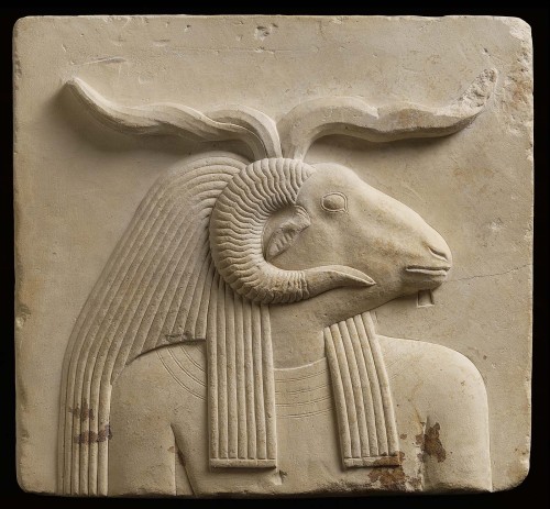 theancientwayoflife:~ Double-sided votive relief.Culture: EgyptianPeriod: Hellenistic Period (Ptolem