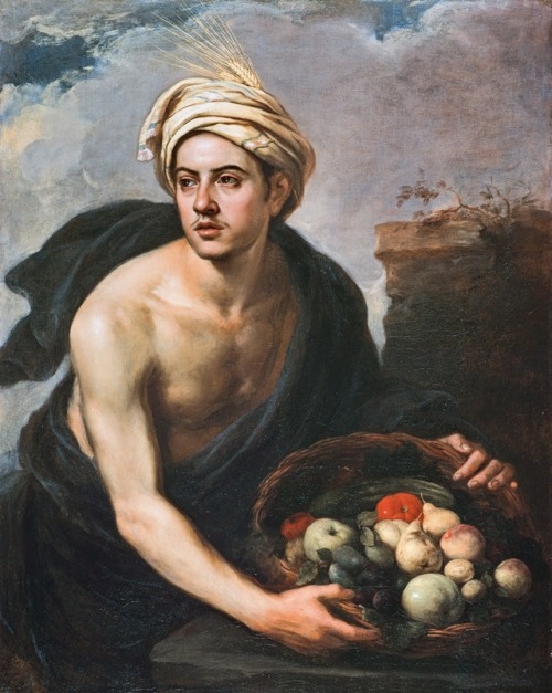 Young Man with a Basket of Fruit (Personification of Summer), Bartolomé Esteban Murillo, ca. 1640-50