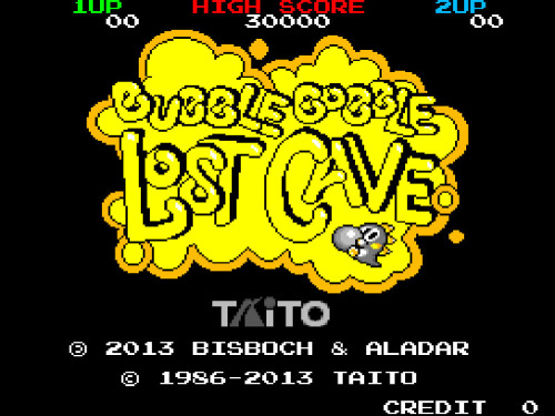 tvgame: Bubble Bobble: Lost Cave This could be the best fan game project ever - 100 new stages cul