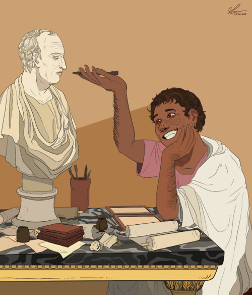 clodiuspulcher: “&quot;For,“ said I, “I do try to rival Cicero, and I am not c