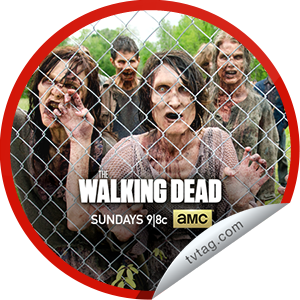      I just unlocked the The Walking Dead Seasons 3 &amp; 4 Marathon sticker