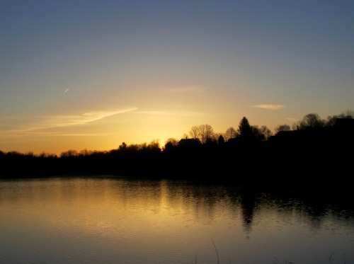 Yesterday’s sunrise, Leaser Lake.
