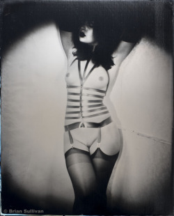 b7lab:  16x20" Tintype - Anastasia 2014