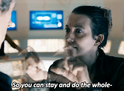 doctorwho: We abandon the base. Topside can send down a whole team of marines or Ghostbusters o