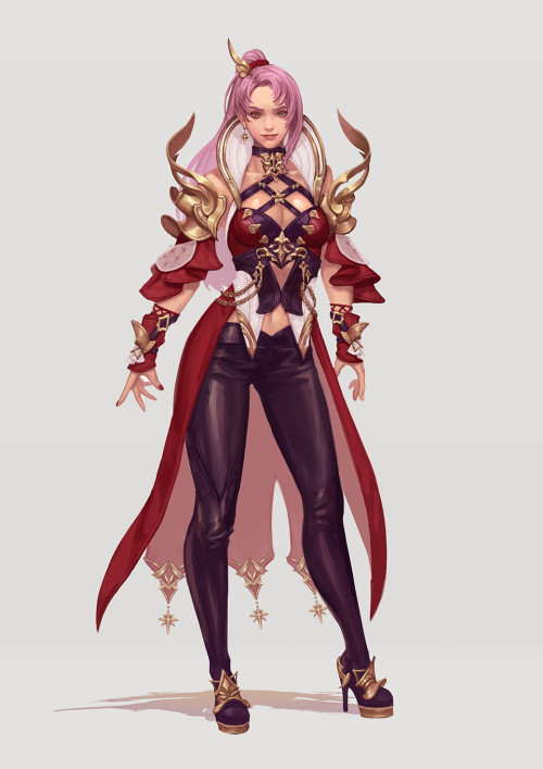 sorceress JJIN xxx https://www.artstation.com/artwork/Kn3P4