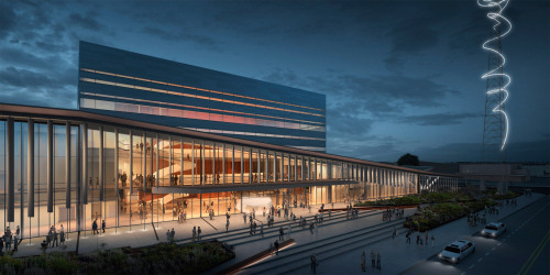 dezeen:  Canadian firm Diamond Schmitt Architects has announced the construction of a concert hall d