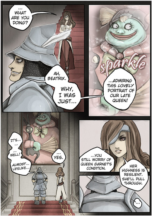 xkuja:MEANWHILE…This is a little Steiner &amp; Beatrix comic set in the year between the final battl