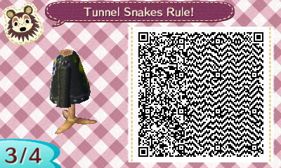 QR code for my Tunnel Snakes jacket on acnl!