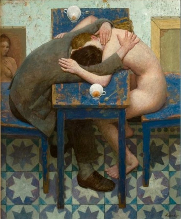 psychotic-art:   Dutch painter Kenne Gregoire 
