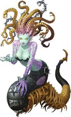 estipse:  Medusa as she appears in Shin Megami Tensei IV Final 