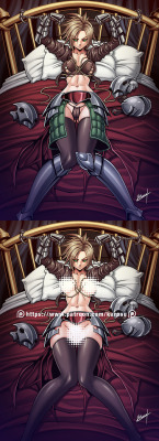 karosu-maker:  Commission Artwork.+18 NSFW version and other sexy files will be available at the end of this month in my Patreon through pledges!www.patreon.com/karosuYour pledges on Patreon help me to continue working on my game Erinye!Download the Demo