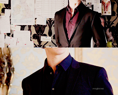 akajustmerry:  “He wears expensive shirts; he wears good suits. And Benedict’s