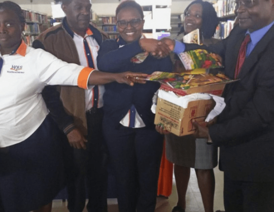 Kenya National Library Services Benefit From Book Drive Donation