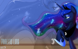 equestrian-pony-blog:  Princess Luna Wallpaper