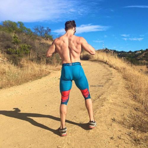 Cody Deal on a hike