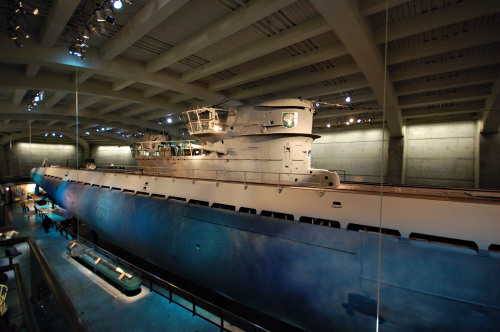 One of the 4 surviving Nazi German U-boat: U- 995