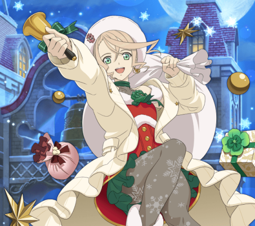 tales-of-asteria-rips: Alisha’s 5☆ and 6☆ images from the Christmas Gacha (December 20, 2018 to Dece