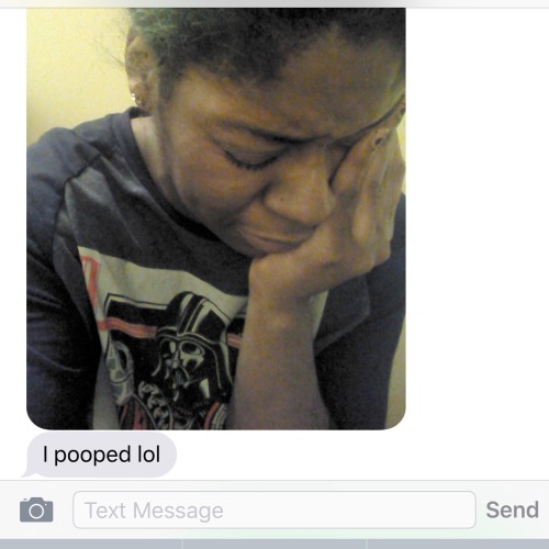 shanedog09:  My favorite text, yet. Relationship goals, met. @iamapaperuniverse she doesn’t look like she’s “laughing out loud”