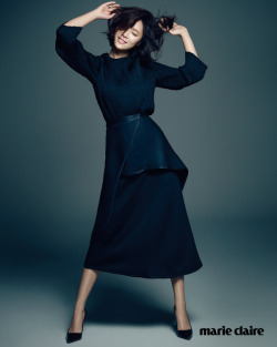 stylekorea:Hwang Jung Eum in “Kill me Softly” for Marie Claire Korea February 2015. Photographed by Ahn Joo Young  