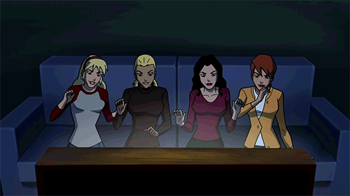 Porn photo artemisswan:  The Young Justice Girls Cameos