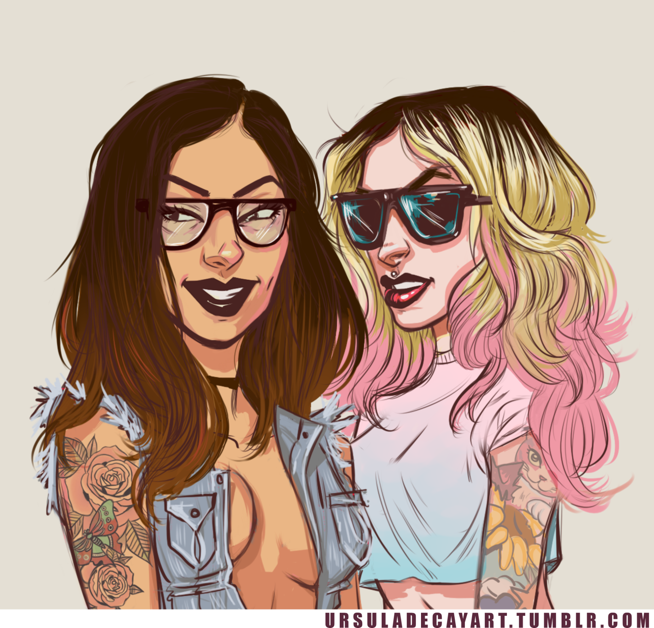 fuckyeahsexanddrugs:  ursuladecayart:  &lt;3 Commission for the  lovely Ash &lt;3
