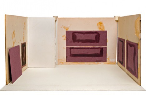 dailyrothko:  DAILY ROTHKO BONUS: Mark Rothko, maquettes for the installation of