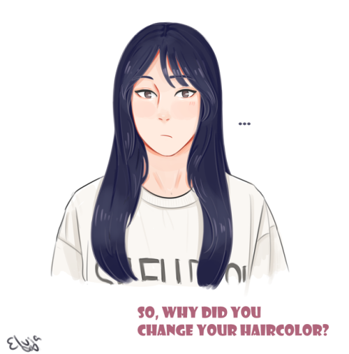 The untold truth behind Byul’s hair.