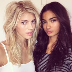 likevictoriassecretangels:  Devon Windsor and Kelly Gale