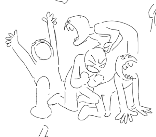 i never post any doodles anymore!