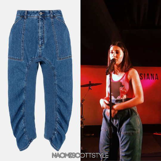 Naomi Scott Style — What: Stella McCartney Xenia Jeans - $695 Where:...