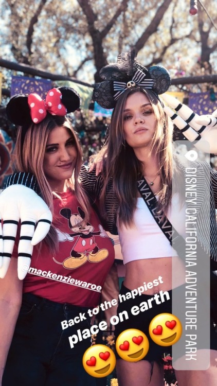 Josephine & Mackenzie via Instagram stories.