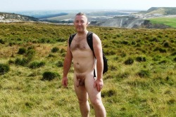 Naturist Men Outdoors