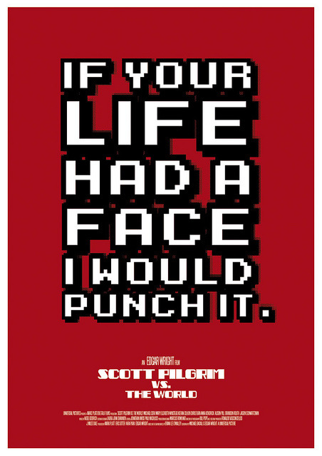 baroquemuse:  Scott Pilgrim Vs. The World (2010) *SOLD OUT* by Ant baena on Flickr.
